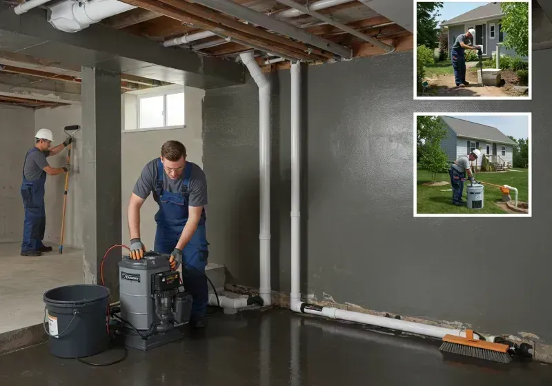 Basement Waterproofing and Flood Prevention process in Coarsegold, CA